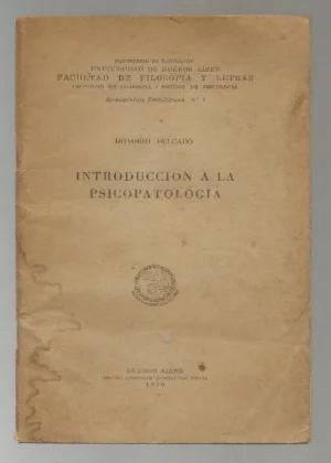 INTRODUCCION A LA PSICOPATOLOGIA