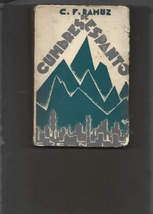 CUMBRES DE ESPANTO (NOVELA).cubierta de PUYOL . TRAD DEL FRANCES POR JOSE QUIROGA PLA