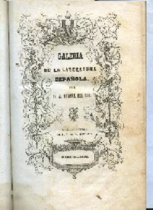 GALERIA DE LA LITERATURA ESPAÑOLA