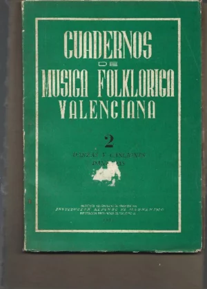DANZAS Y CANCIONES DANZADAS, colectora Mª Teresa Oller ,,,,costumbristas y folkloricas, cada danza lleva su explicacion y musica, de varios pueblos: Algemesi ,Silla, Alcoy