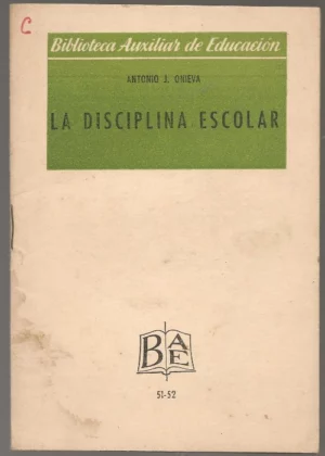 LA DISCIPLINA ESCOLAR
