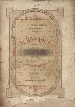 LAS PROVINCIAS ALMANAQUE PARA 1885