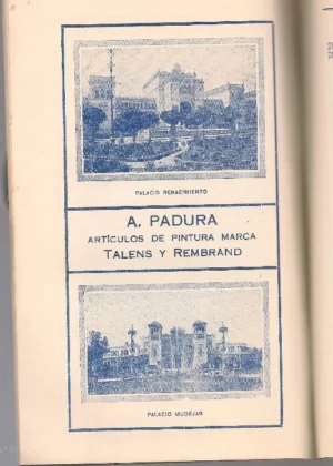 PLANO DE LA EXPOSICION IBERO AMERICANA Y DE SEVILLA