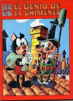 GALAS PUMBY:, 2 tebeos,PONCHITO BANANA lleva --el reino flotante de voz,, --rodeo acuatico, --la estampida,, EL GENIO DE LA CHIMENEA lleva un episodio largo de 20 pags y en ambos suplementos habituales de la revista Pumby