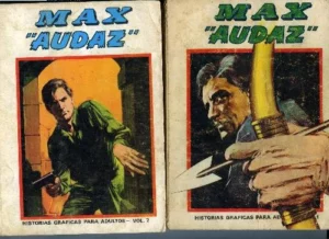 MAX AUDAZ ESPECIAL nº 1 A 6, Vertice, 1973