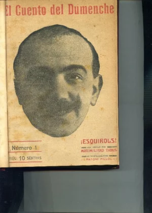 EL CUENTO DEL DUMENCHE, 48 EJEMPLARES, encuadernados año 1914, nº 1, del año 1908, del 1 al 27, 29 a 38, 40, 41, 42, 44, 48, 49, 51, año 1916, nº 125 ,año 1917,nº 198