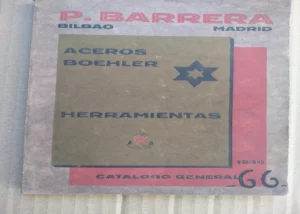 P. BARRERA , ACEROS BOEHLER HERRAMIENTAS, CATALOGO