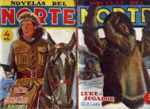 NOVELAS DEL NORTE nº 6 LUKE EL JUGADOR n 18 EL SEÑOR DE LAS MONTAÑAS