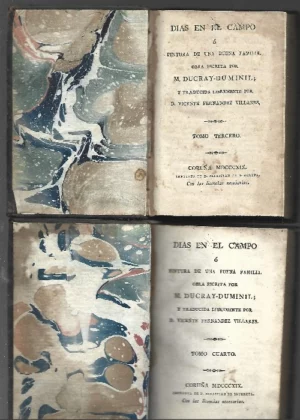 DIAS EN EL CAMPO O PINTURA DE UNA BUENA FAMILIA, tomos 3 y 4