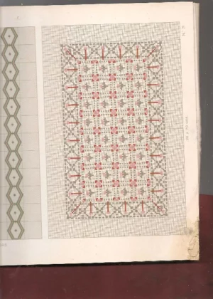 CATALOGO FABRICA DE MOSAICOS ESTILO ROMANO BALDOSAS HIDRÁULICAS DE FRANCISCO LLEDO DE VALENCIA , 26x 35 cm. Lleva 14 laminas 71 a 83 ,mancha humedad marginal sobretodo en esquina inferior izquierda de todas las láminas