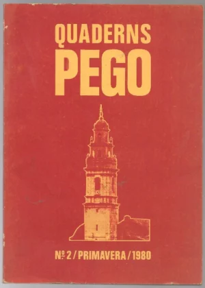 QUADERNS PEGO nº 2 PRIMAVERA 1980