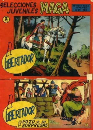 EL LIBERTADOR , dibujos EUSTAQUIO SEGRELLES falta el nº 28