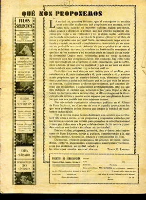 FILMS SELECTOS revista de cine del nº 1 al 300, año 1930 a 1936 falta el nº 294, la mayoria de numeros con el SUPLEMENTO ARTISTICO muy ilustrada fotografías , muy buen estado SON 299 REVISTAS