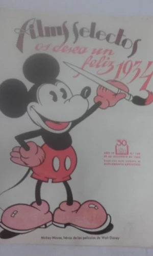 FILMS SELECTOS revista de cine del nº 1 al 300, año 1930 a 1936 falta el nº 294, la mayoria de numeros con el SUPLEMENTO ARTISTICO muy ilustrada fotografías , muy buen estado SON 299 REVISTAS