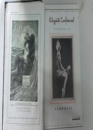 ELEGANTE, CONFIDENCIAL, REVISTA DE MODAS, PEINADOS Y BELLEZA, nos 21 a 32, año 1925 completo