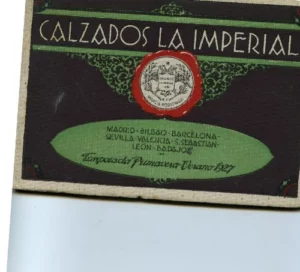 CALZADOS LA IMPERIAL temporada primavera verano 1927,,tienda en calle del Prado 2 de Madrid