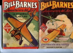 BILL BARNES, aventurero del aire, Hombres Audaces, nº 33, 41, 62, 74, 78, 82