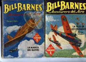 BILL BARNES, aventurero del aire, Hombres Audaces, nº 33, 41, 62, 74, 78, 82