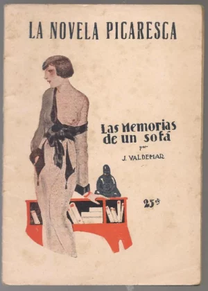 LAS MEMORIAS DE UN SOFA, la novela picaresca nº 157, dibujos sin firma