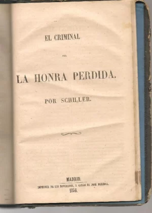 LA NOVELA COMICA trad E.M. CUENDE 226 pags, en el mismo volumen EDUARDO HERNANDEZ Y FERRER. Arrojos de la vida, 1858, 47 pags, CASIMIRO RUFINO RUIZ. Origen de la hermosura y fealdad de las españolas, 14 pags