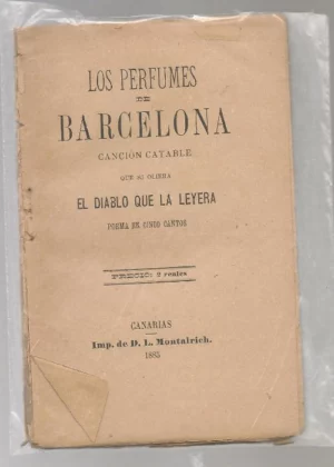 LOS PERFUMES DE BARCELONA CANCIÓN Catable, que si oliera el diablo que la leyera