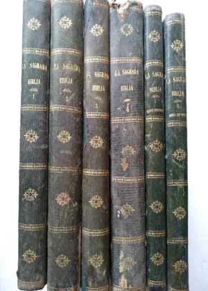 LA SAGRADA BIBLIA trad DE LA VULGATA LATINA y anotada por Felipe SCIO DE SAN MIGUEL