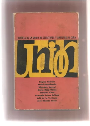 REVISTA DE LA UNION DE ESCRITORES Y ARTISTAS DE CUBA, nº 4 , año IV