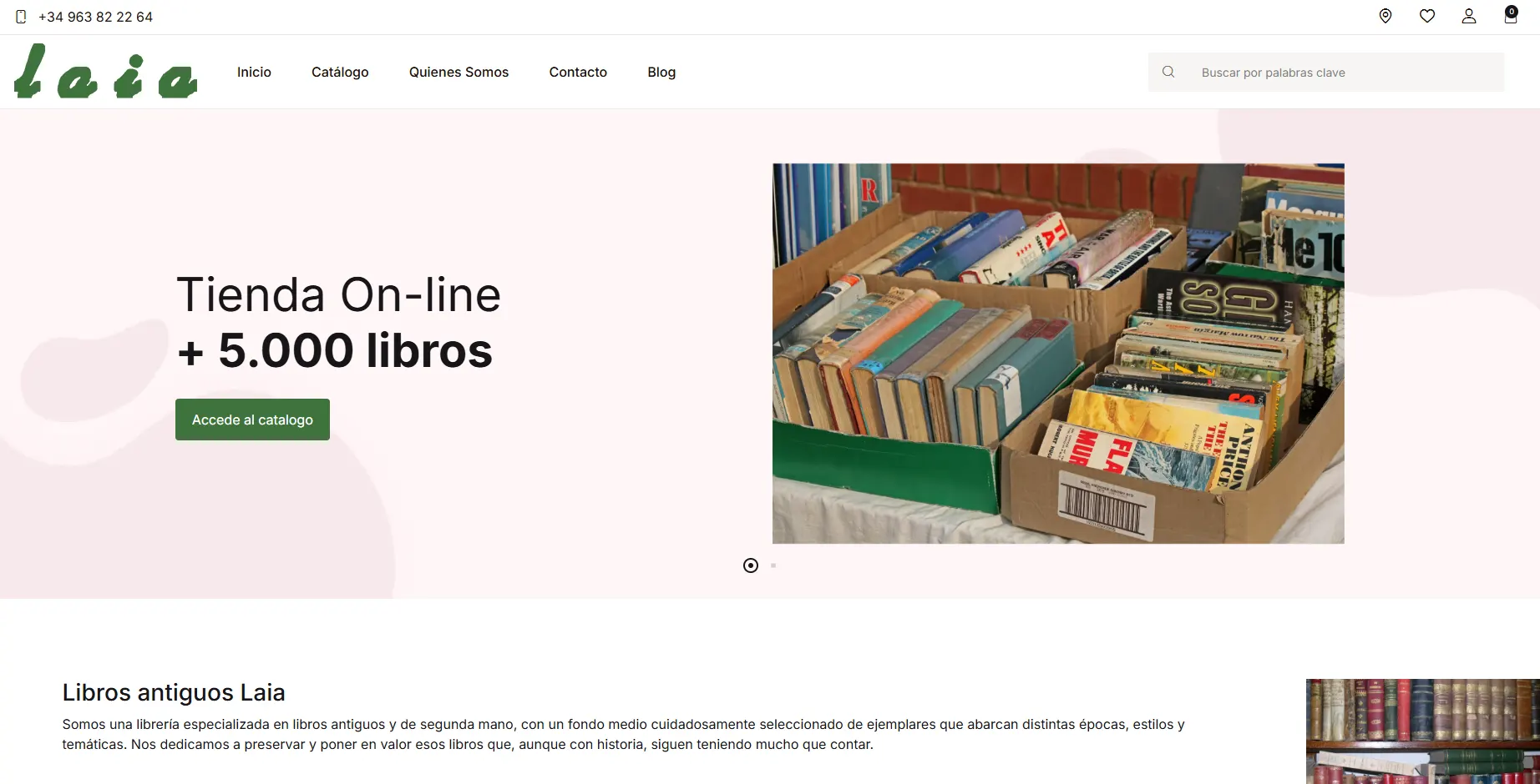 Nueva web