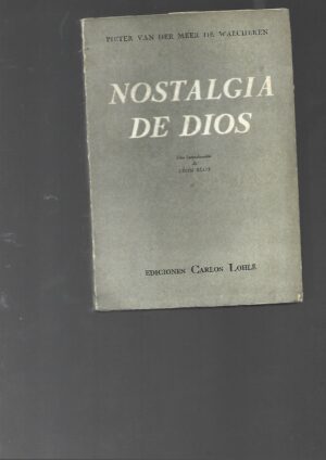NOSTALGIA DE DIOS