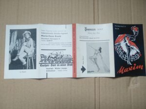 ESPECTACULO MUSICAL REVISTA VARIEDADES lote fotos actuaciones por Europa años 1960 LOLITA- RAMON ARAQUE bailaores